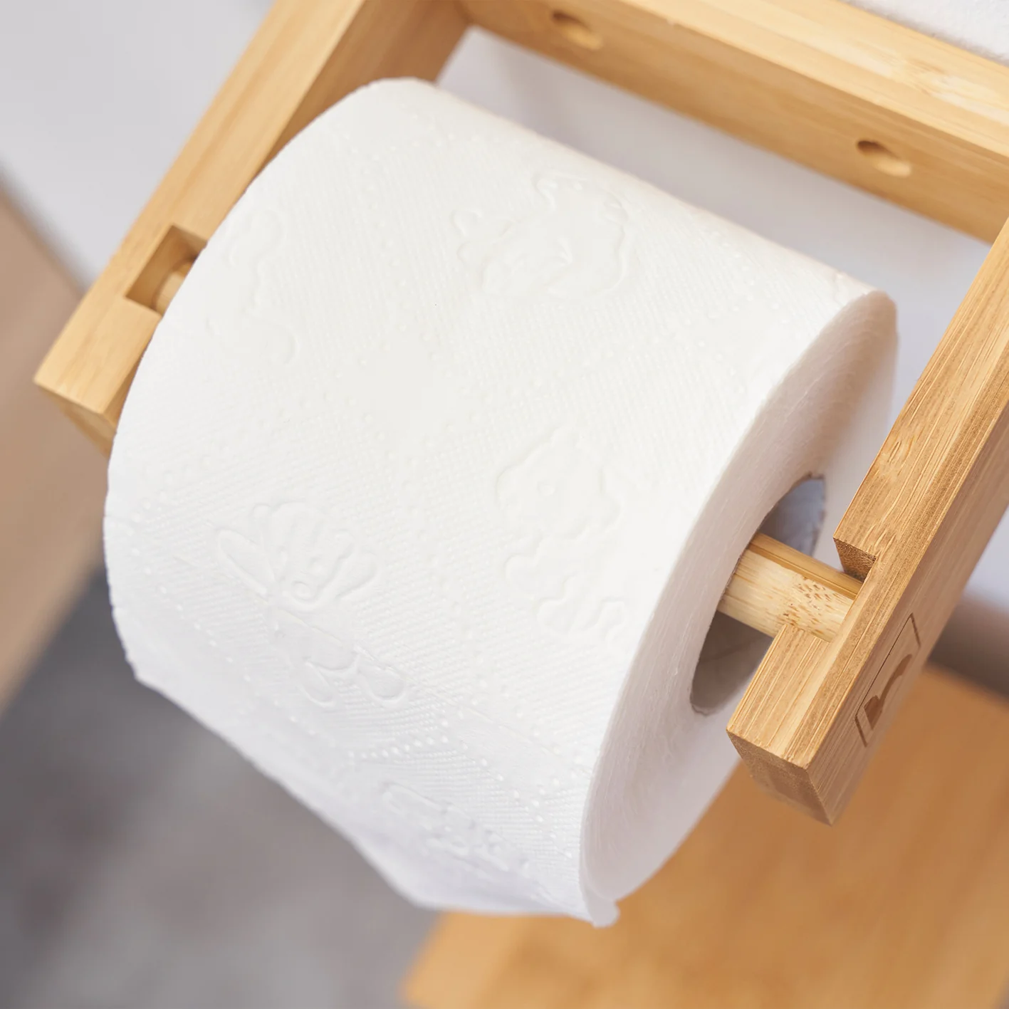 Toilettenpapierhalter Bambus - Image 10