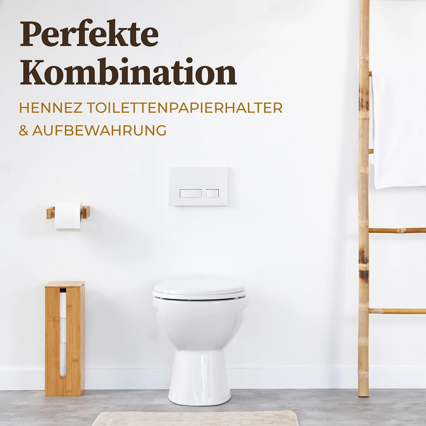 Toilettenpapierhalter Bambus - Image 7