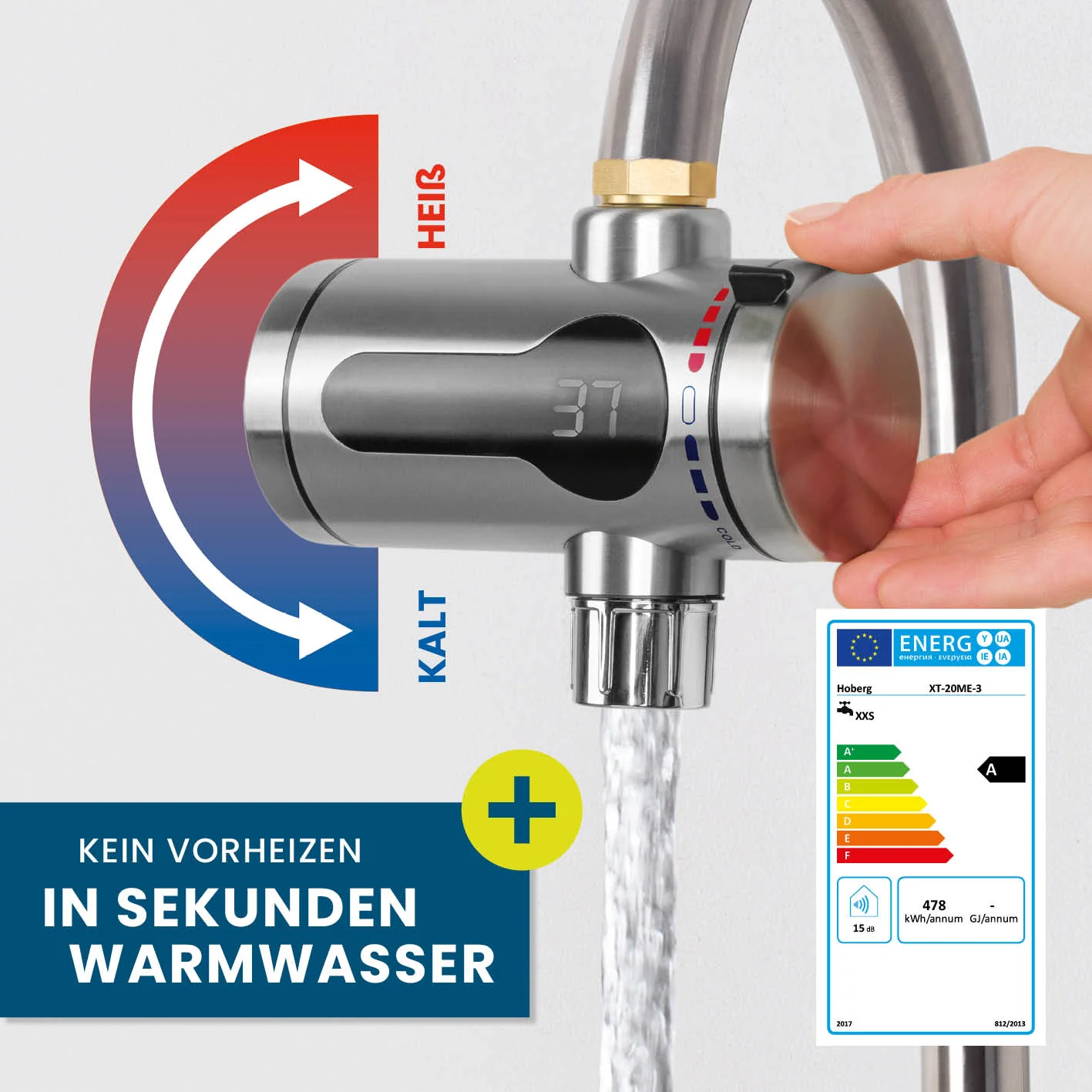 elektrischer Universal-Durchlauferhitzer für den Außenbereich - Image 3