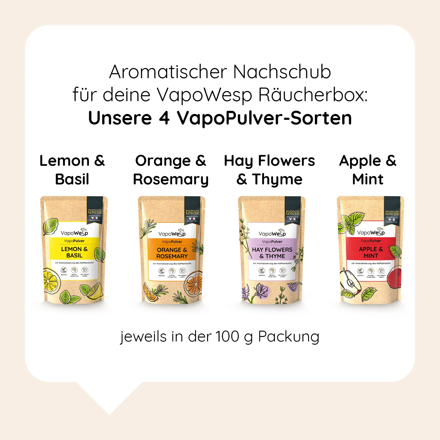 Räucherbox inkl. Pulver Orange & Rosemary (50 g) - Image 7
