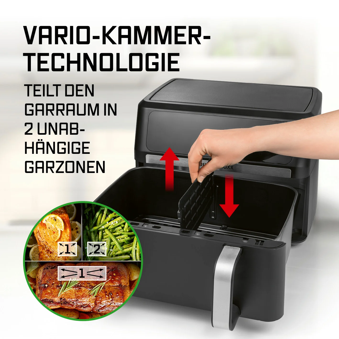 Vario-Kammer-Heißluftfritteuse - 10 Liter - Image 5