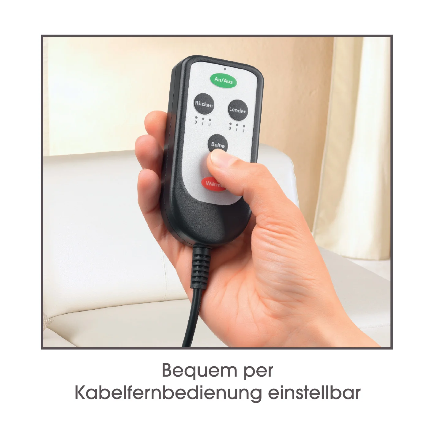 Massagematte 5-Zonen 12V schwarz - Image 10