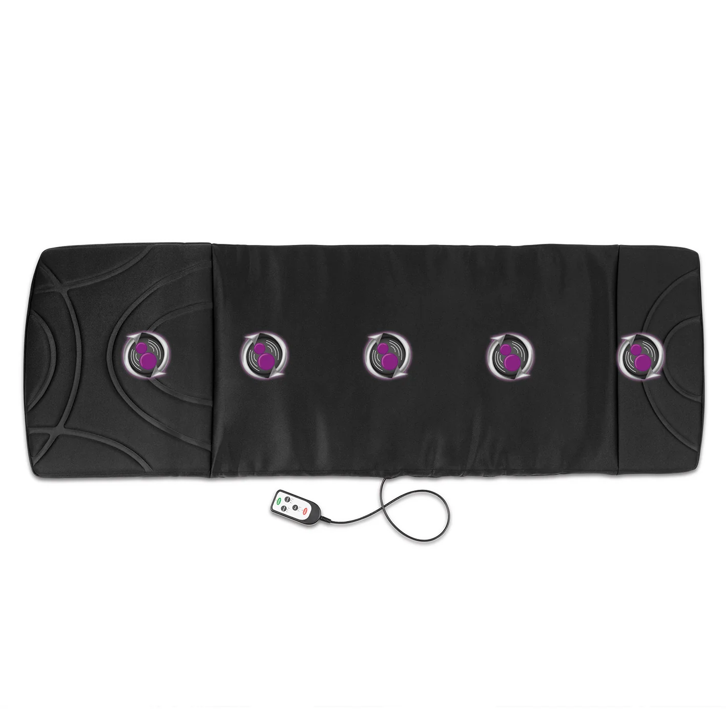 Massagematte 5-Zonen 12V schwarz - Image 3