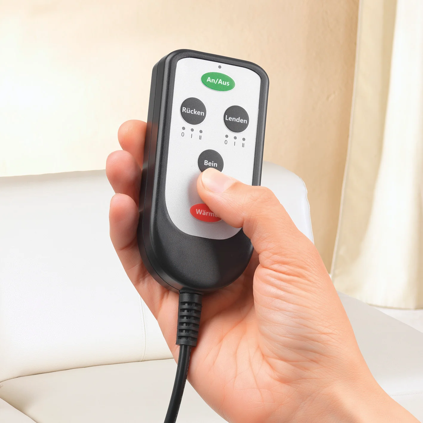 Massagematte 5-Zonen 12V schwarz - Image 5
