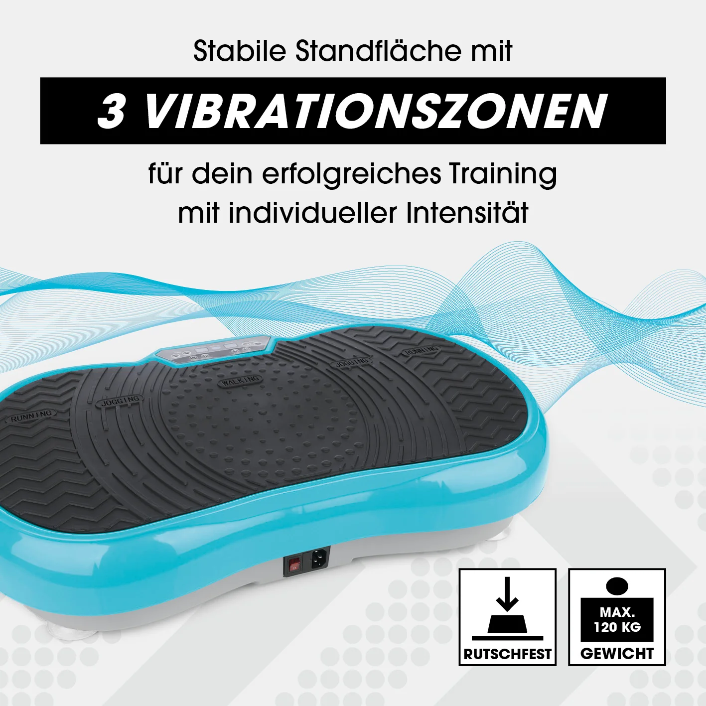 Vibrationstrainer - 4-tlg. - türkis - Image 4