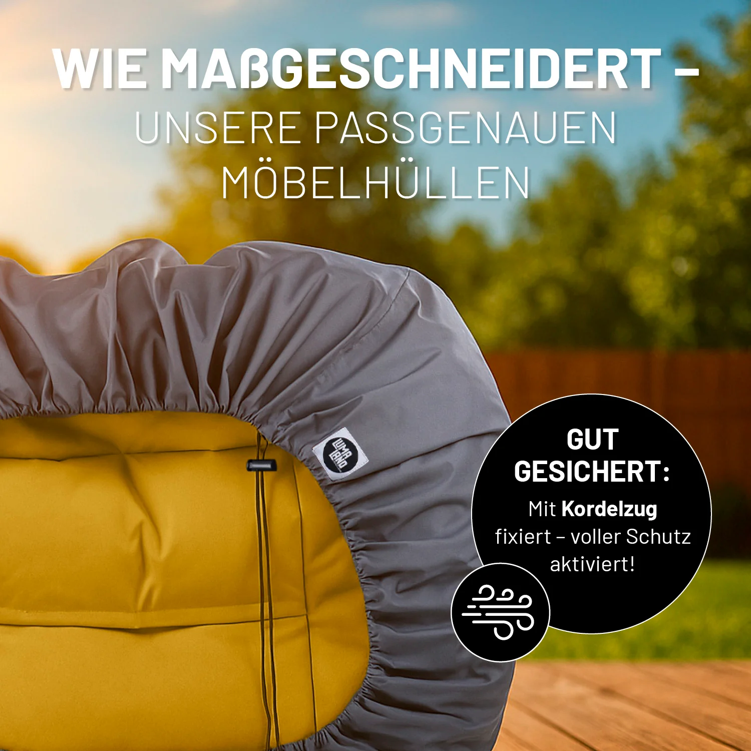 Wetterschutzhaube für den Modularen Sessel - 100 x 76 x 75 cm - Image 5