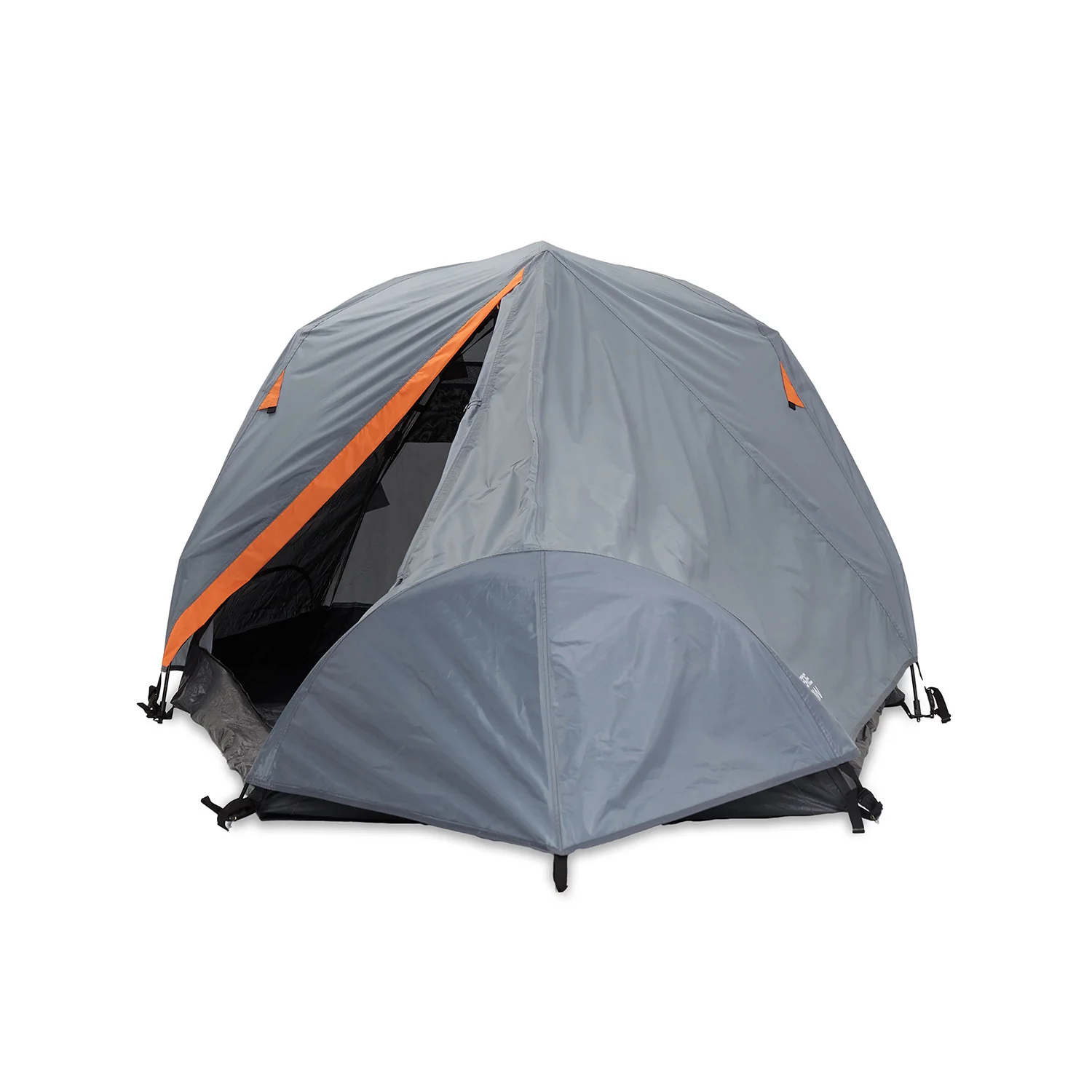 2-Personen-Kompakt-Zelt - Pop Up Wurfzelt Trekkingzelt - 245x160x95 cm - Grau - Image 3