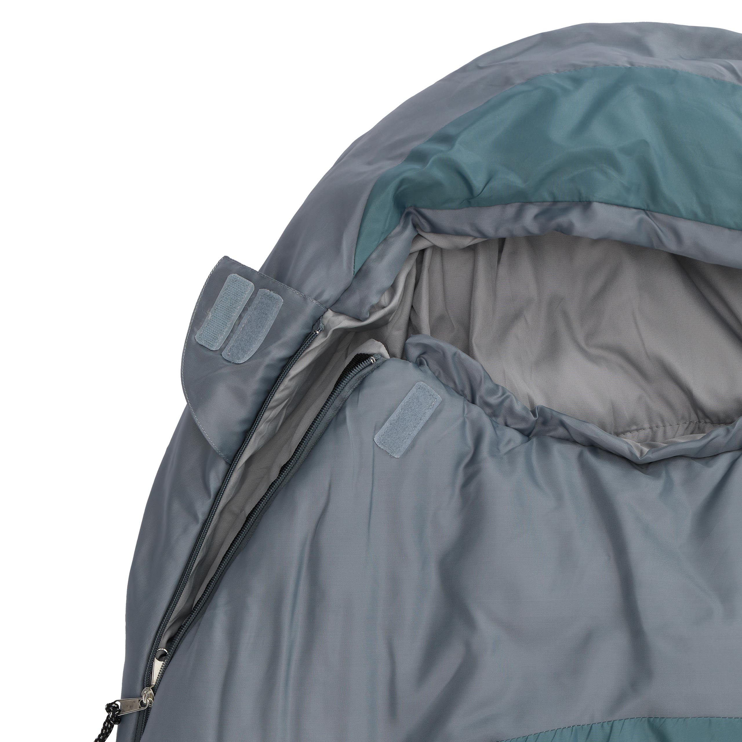 Camping Schlafsack Classic - Mumienschlafsack mit Tasche - 230 x 80 x 55 cm - Goblinblau - Image 3