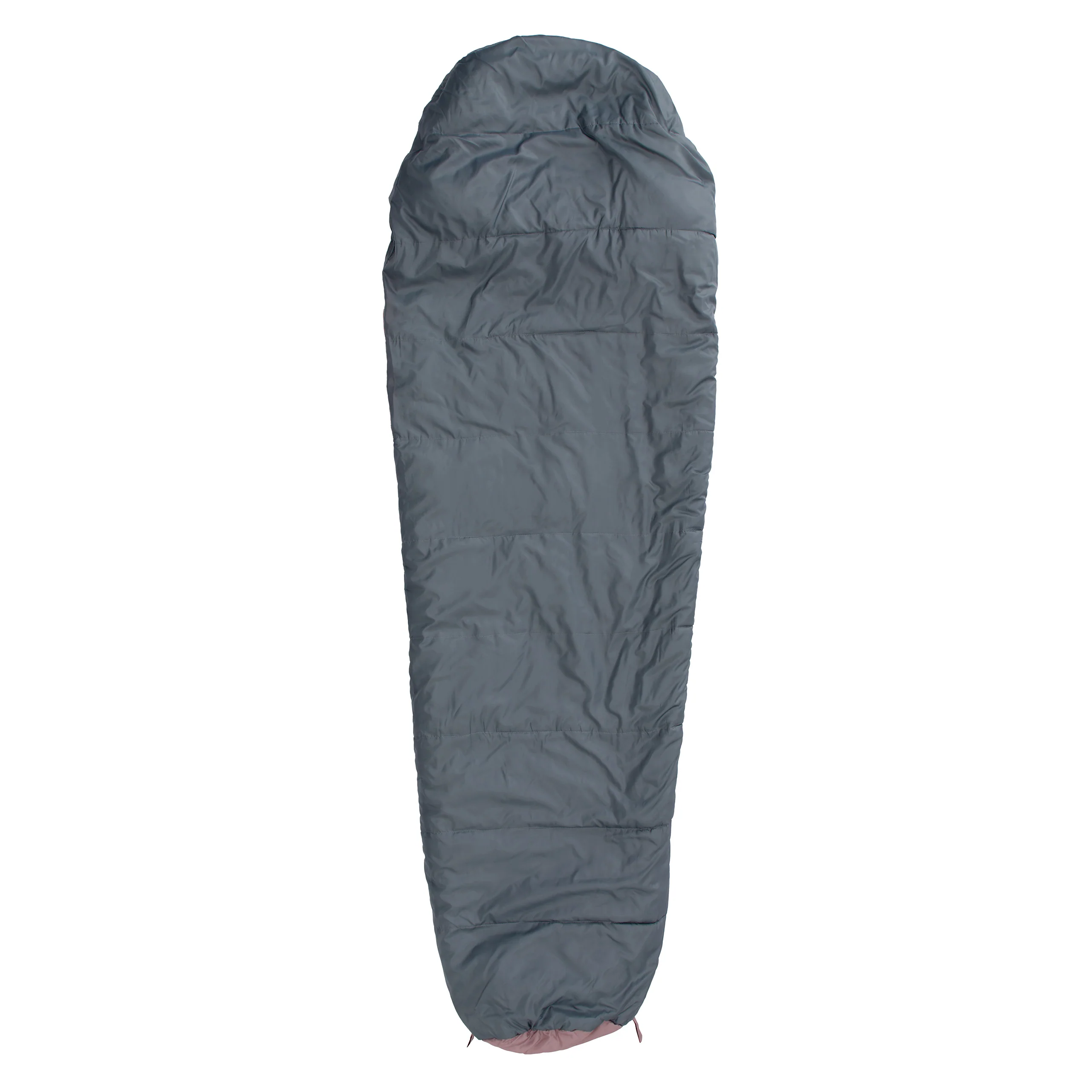 Camping Schlafsack Classic - Mumienschlafsack mit Tasche - 230 x 80 x 55 cm - Rosé - Image 4