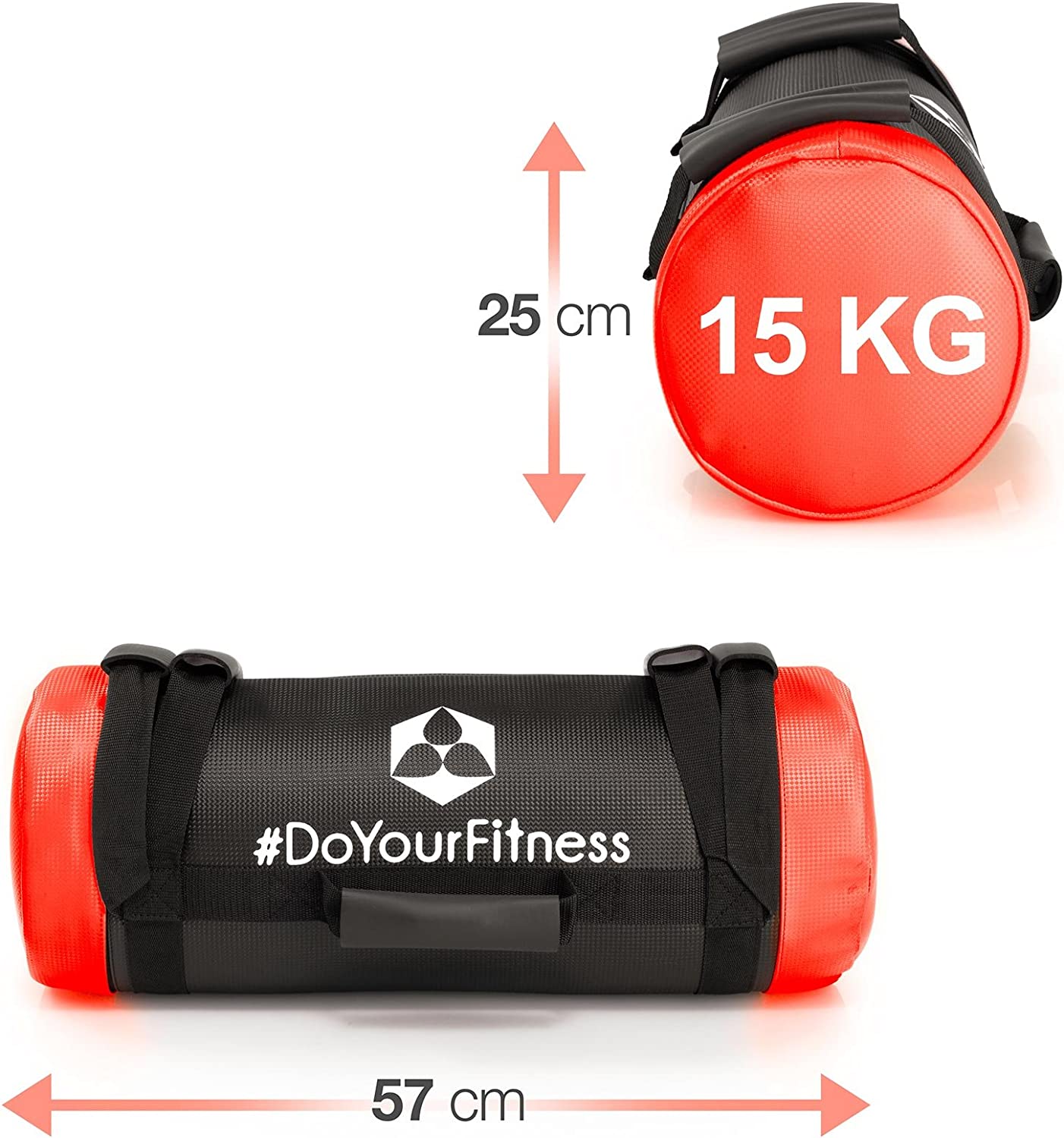 Corebag Sandsack Carolous - Fitness Power Bag - 15 kg - Image 4