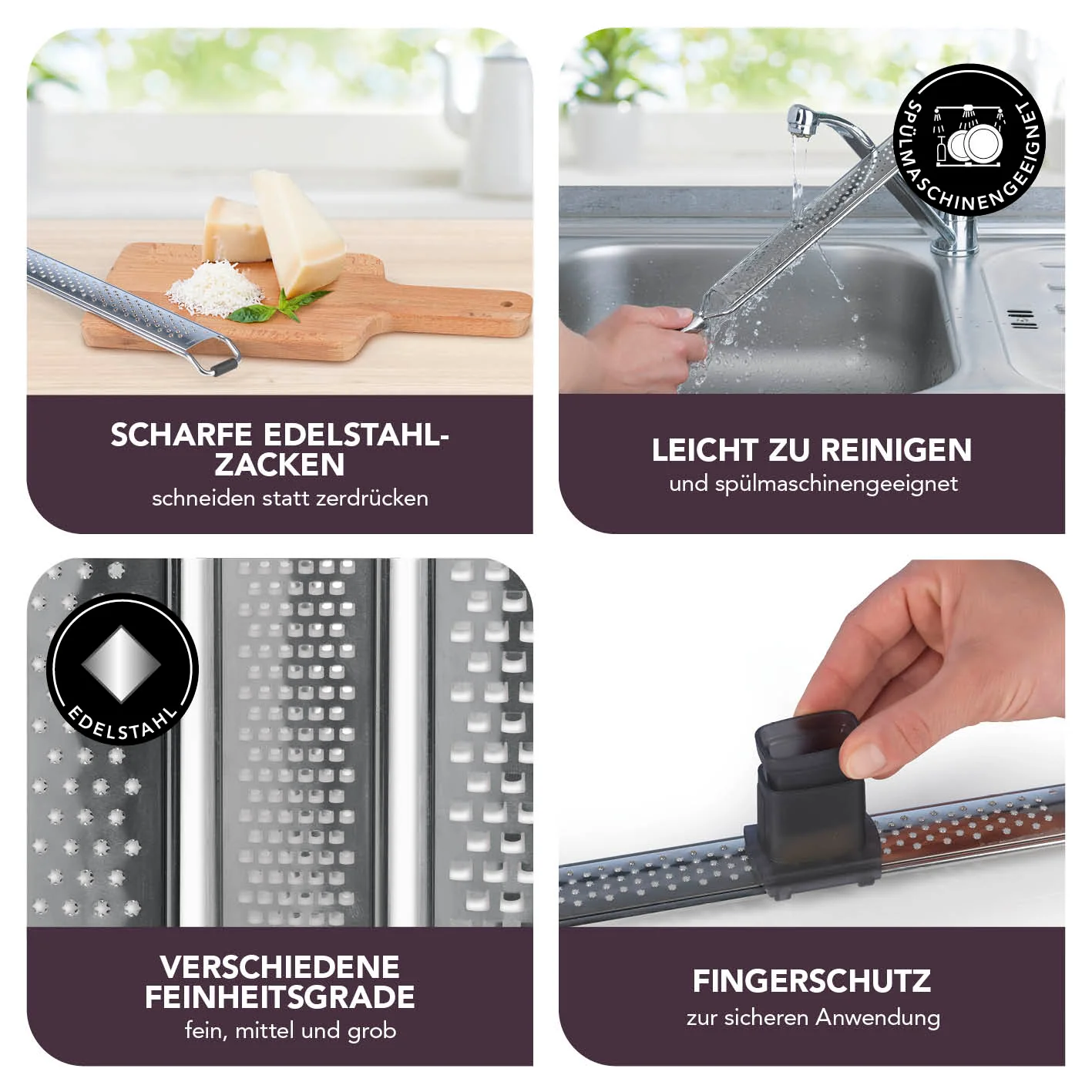Zester Reibe - 2er-Set - Image 3