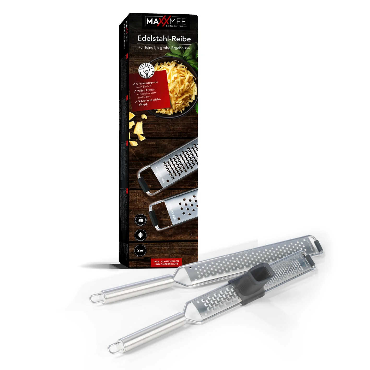 Zester Reibe - 2er-Set - Image 6
